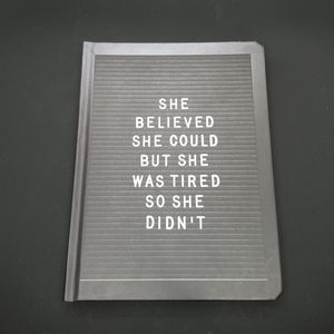 She Believed She Could... Journal